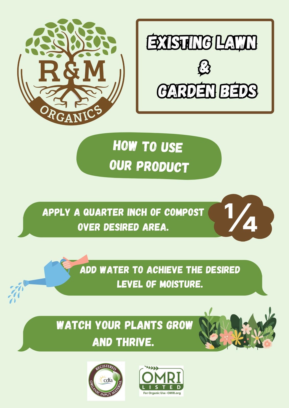 Premium Organic Compost 10 lb Bag for Vegetables, Flowers, Plants & Lawns-All…