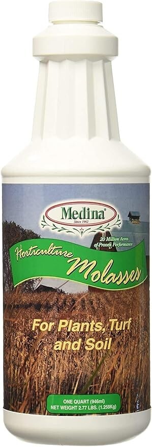 Horticultural Molasses For Plants, Turf, and Soil 32 fl oz by Medina