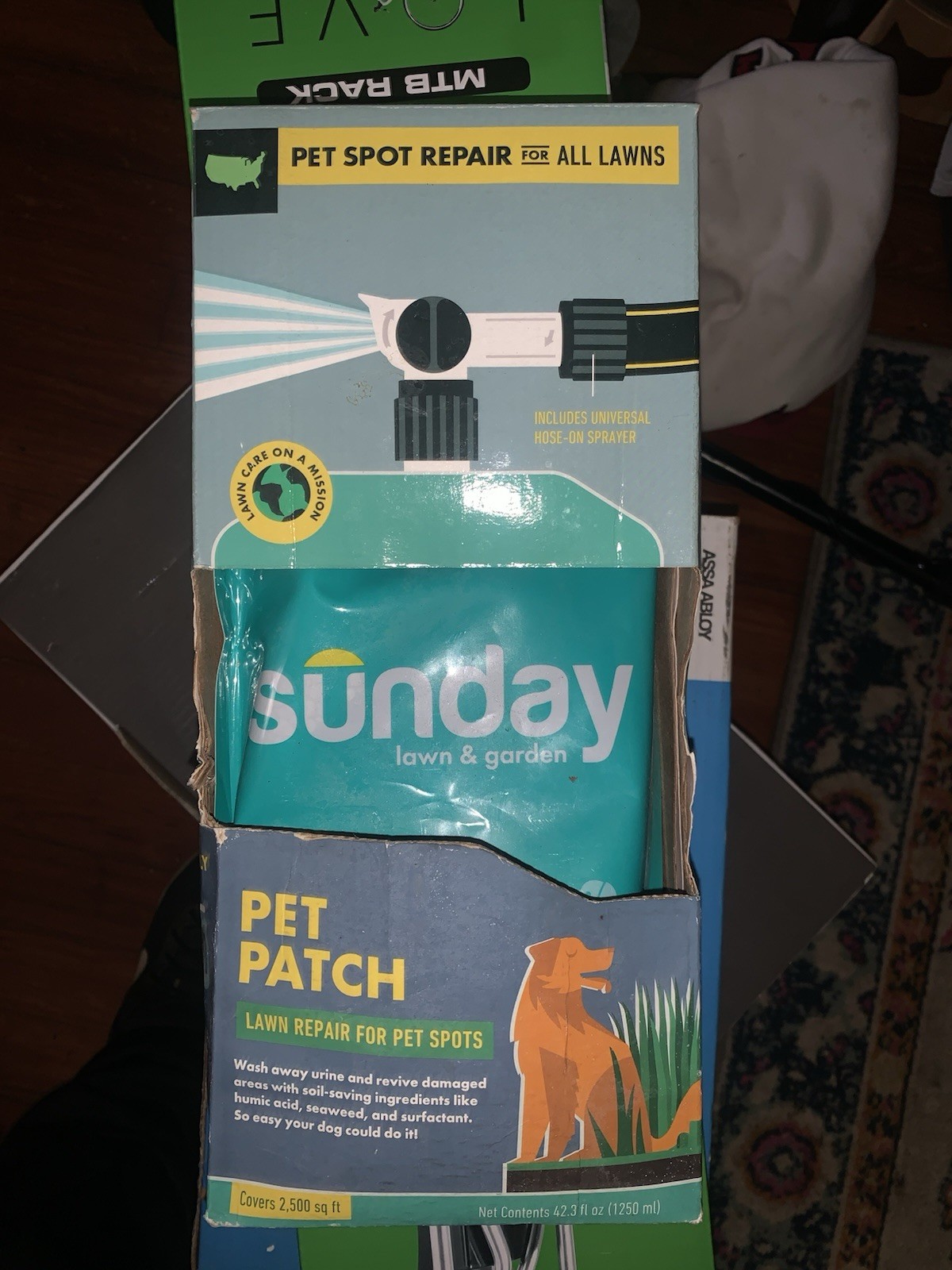 Title:Sunday Lawn & Garden Pet Patch – Lawn Repair for Pet Spots