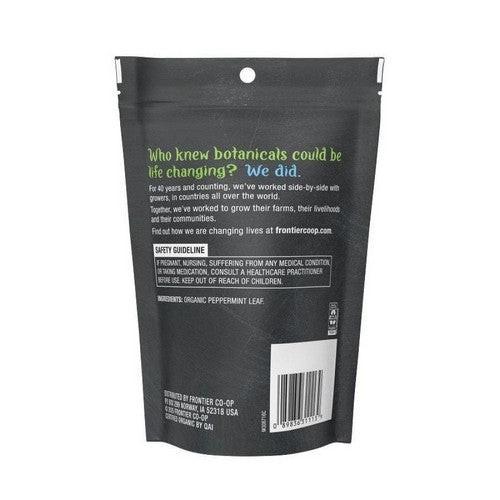 Organic Peppermint Leaf 2.05 Oz By Frontier Coop