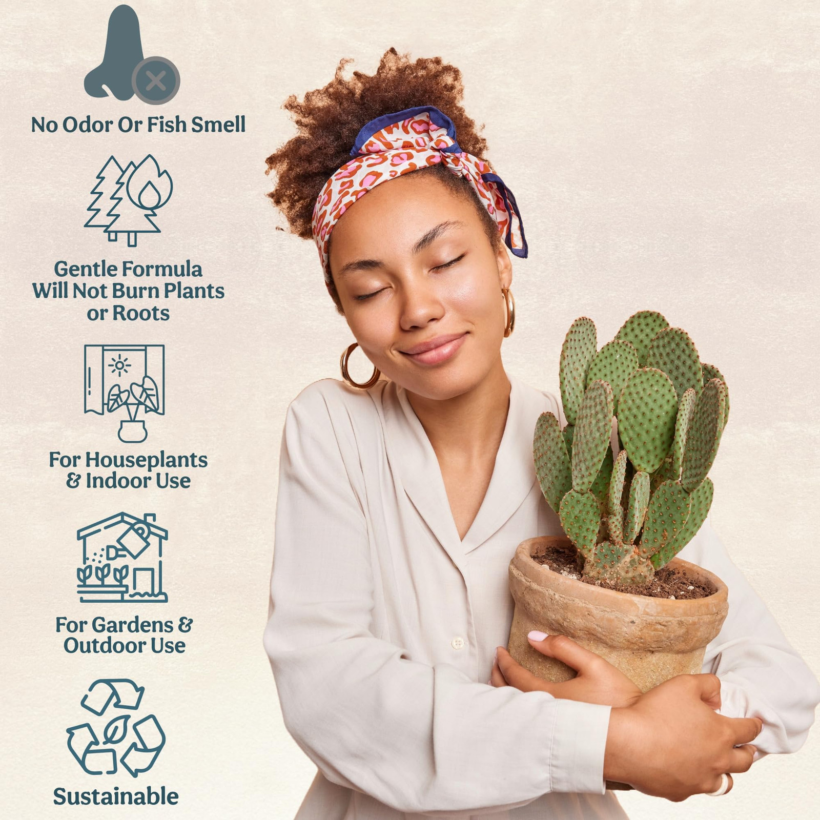 Complete Organic Cactus & Succulent Fertilizer, Succulent Plant Food & Cactus…