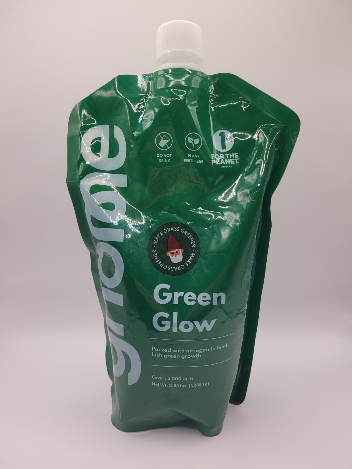 Gnome Green Glow – Nutritional Lawn Color Enhancer Covers 5,000 Squre Foot