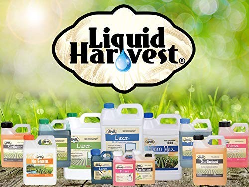 Liquid Harvest Lazer Blue Spray Pattern Indicator & Non-Ionic Surfactant 32 oz