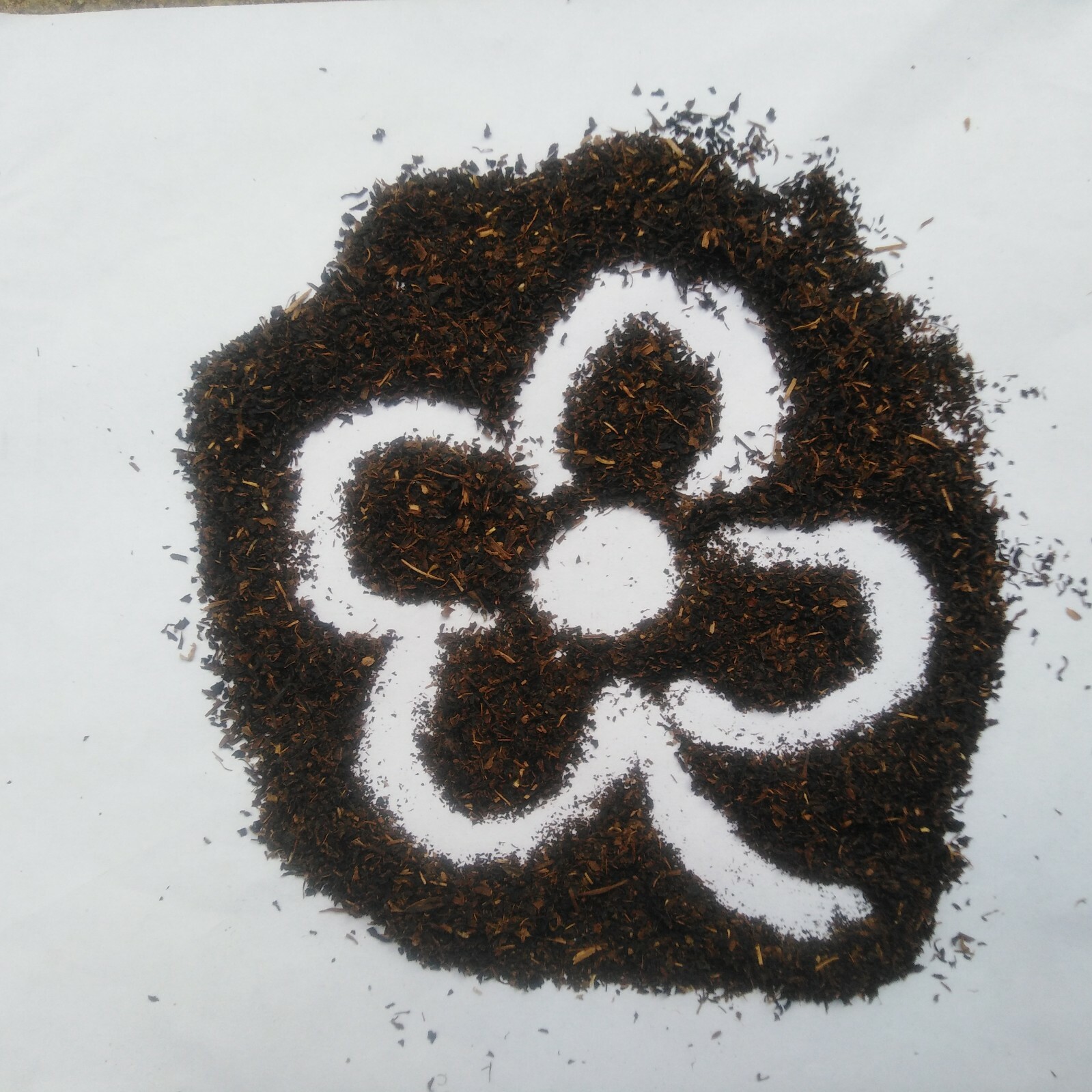 Ceylon Used Dried Tea Leaves Fertilizer Promotes Flower Plants Grow Bloomy New