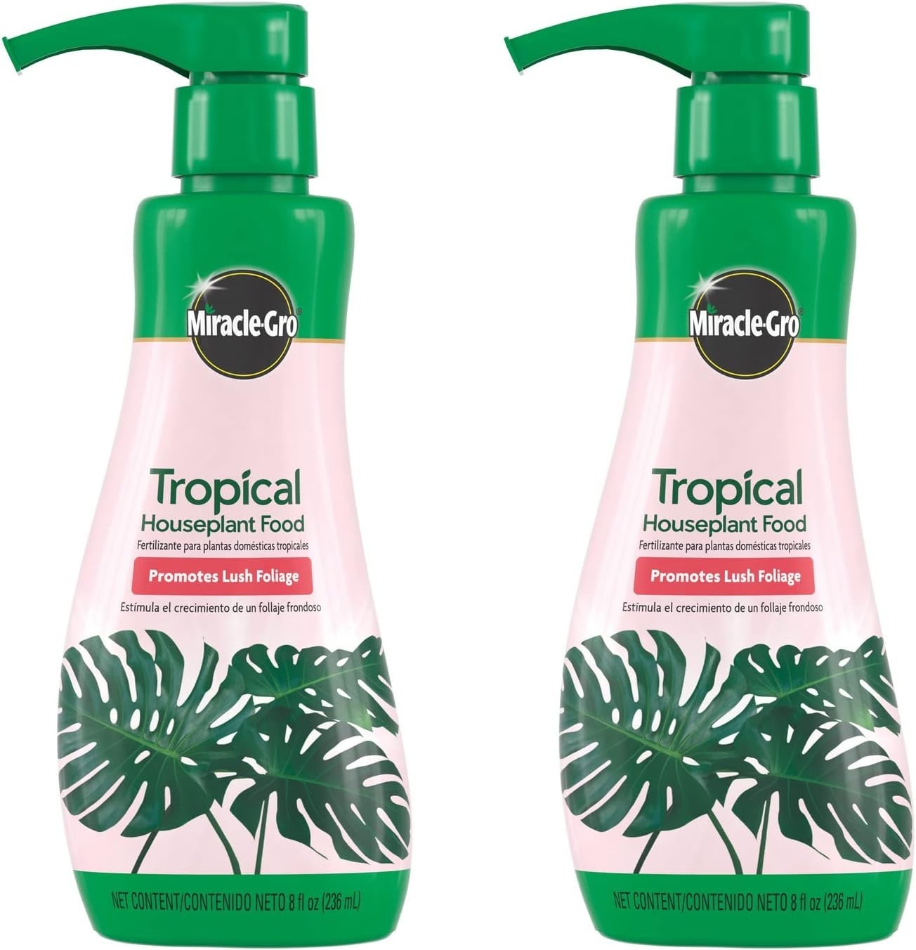 Tropical Plant Food Liquid Fertilizer 16 Ounces Full Coverage for Indoor Plants