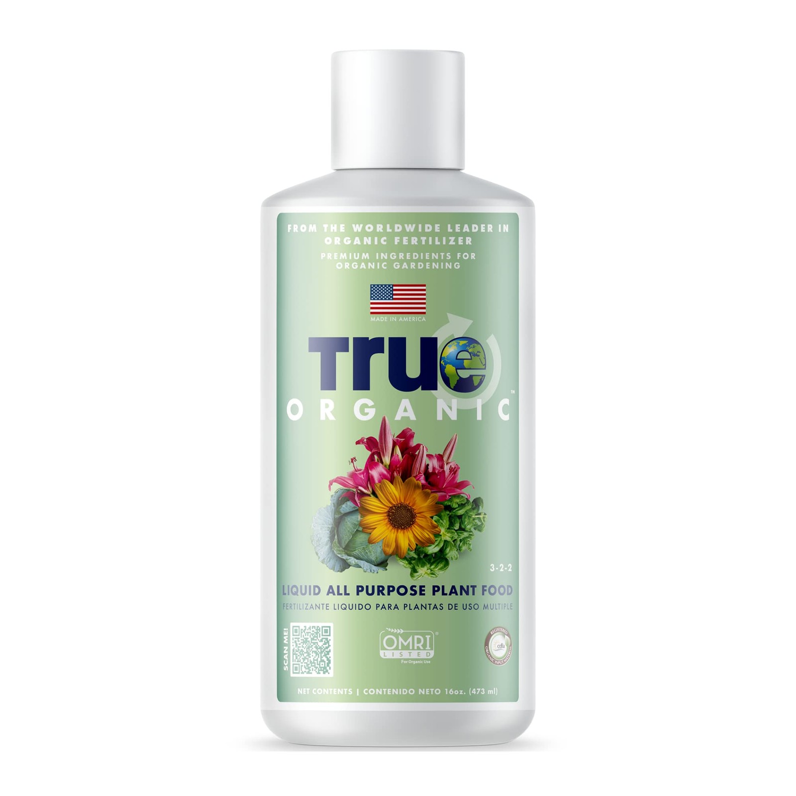 True Organic All Purpose Liquid Plant 16 oz, Food