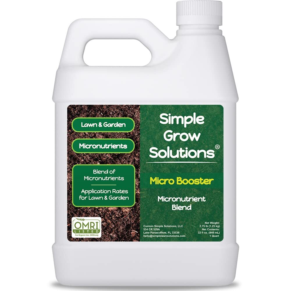 Organic Micronutrient Booster- Complete Plant & Turf Nutrients- Simple Grow S…