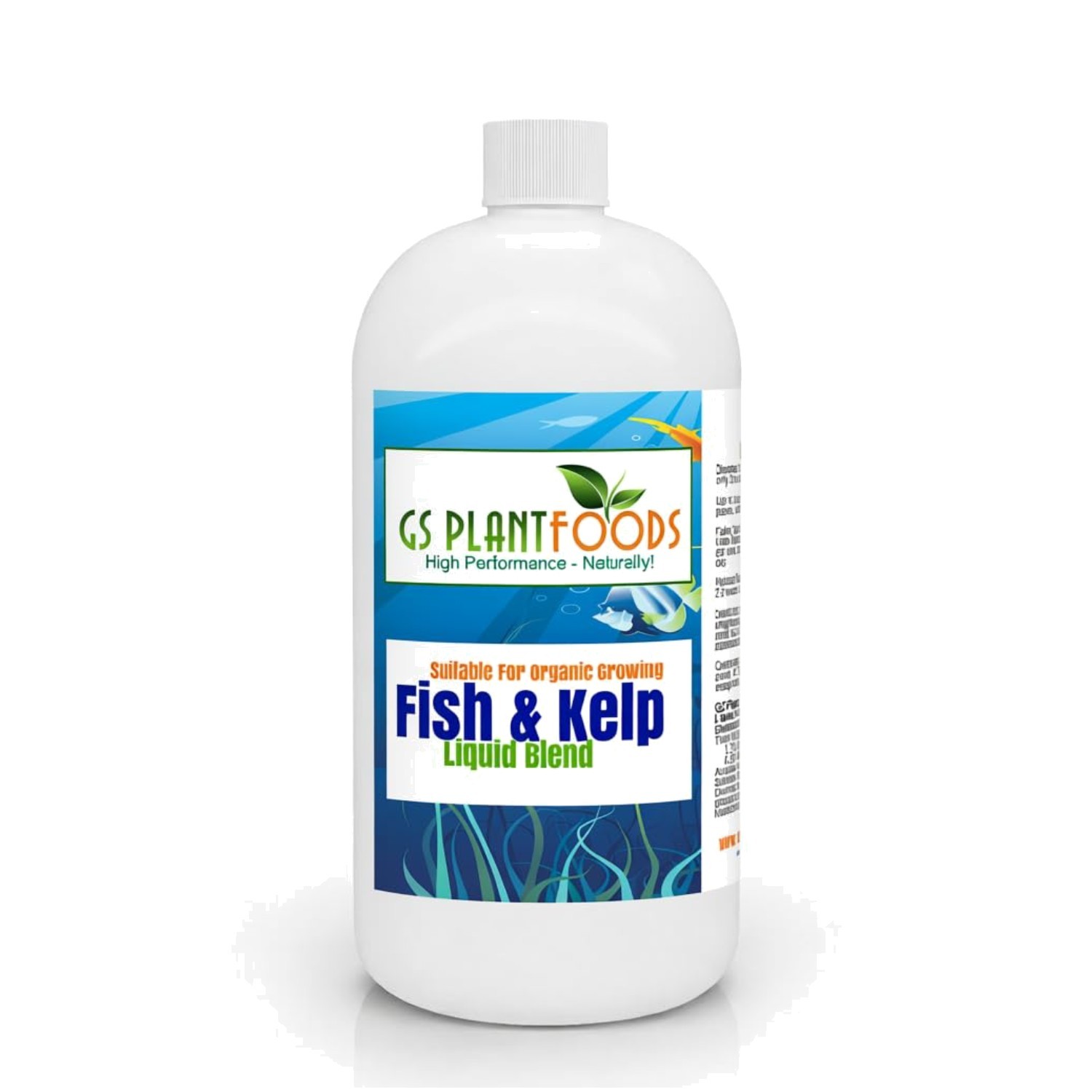 Organic Liquid Fish & Kelp Fertilizer – 1 Quart
