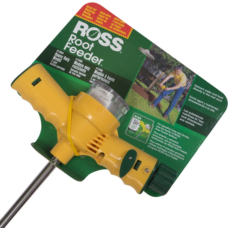 Ross 12044 Yellow Metal and Plastic Heavy Duty Easy Gardener Root Feeder