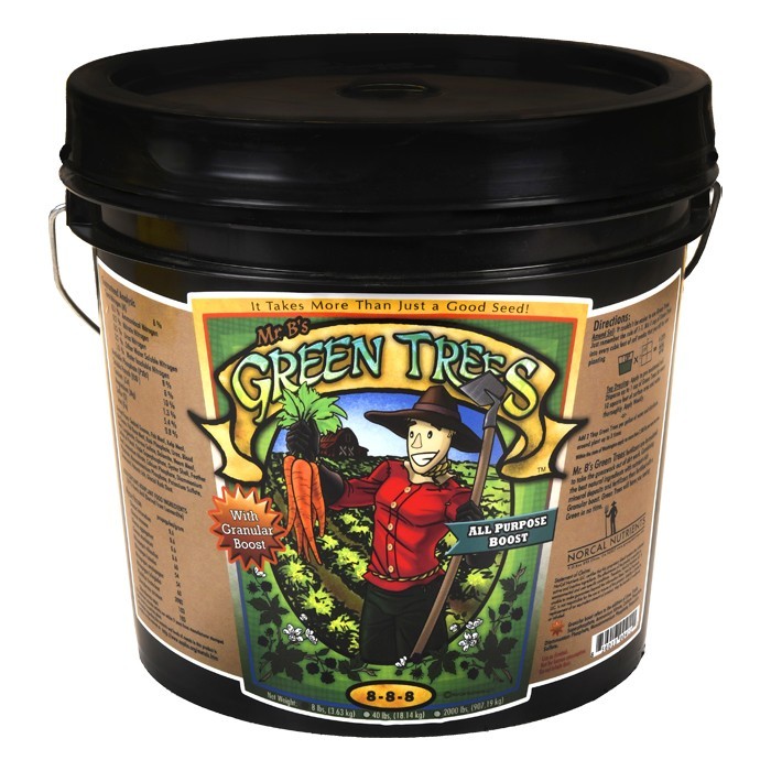 Mr. B’s Green Trees All Purpose Boost 8-8-8 Fertilizer, 8 Lb – Hybrid Formula
