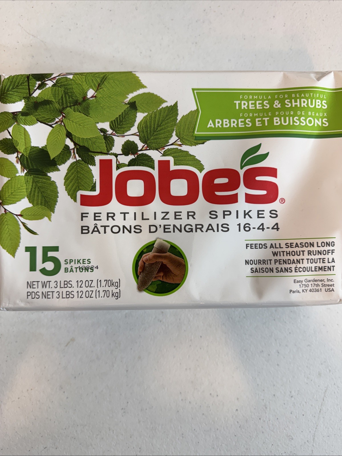 Jobes Fertilizer Spikes 15 Spikes Each Evergreen And Trees And Shrubs Lot Of 2