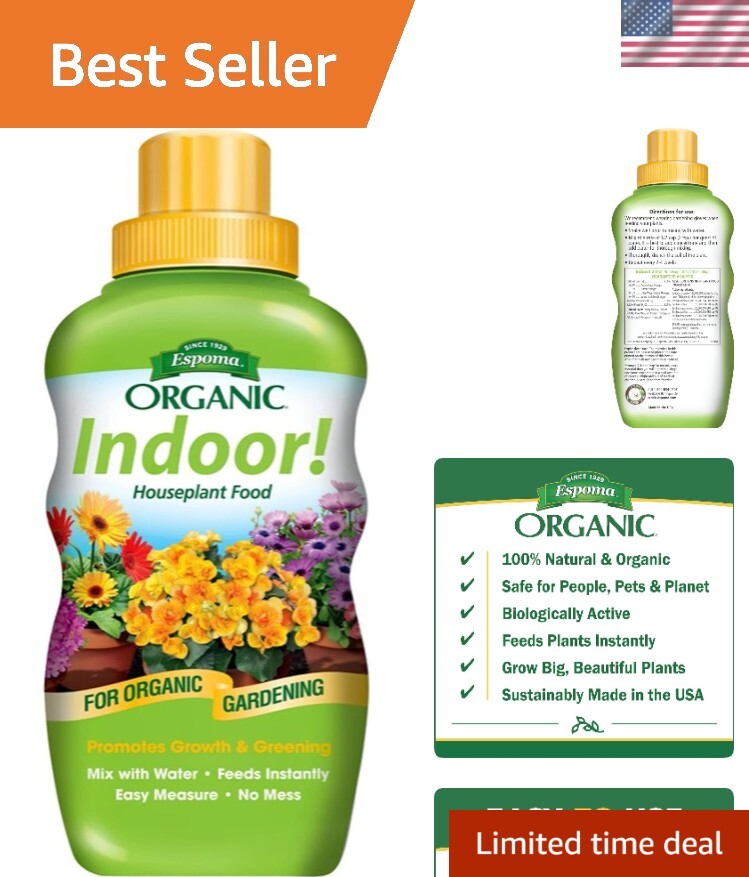 Concentrated Indoor Plant Food – 8oz Safe Liquid Fertilizer for All House Plants