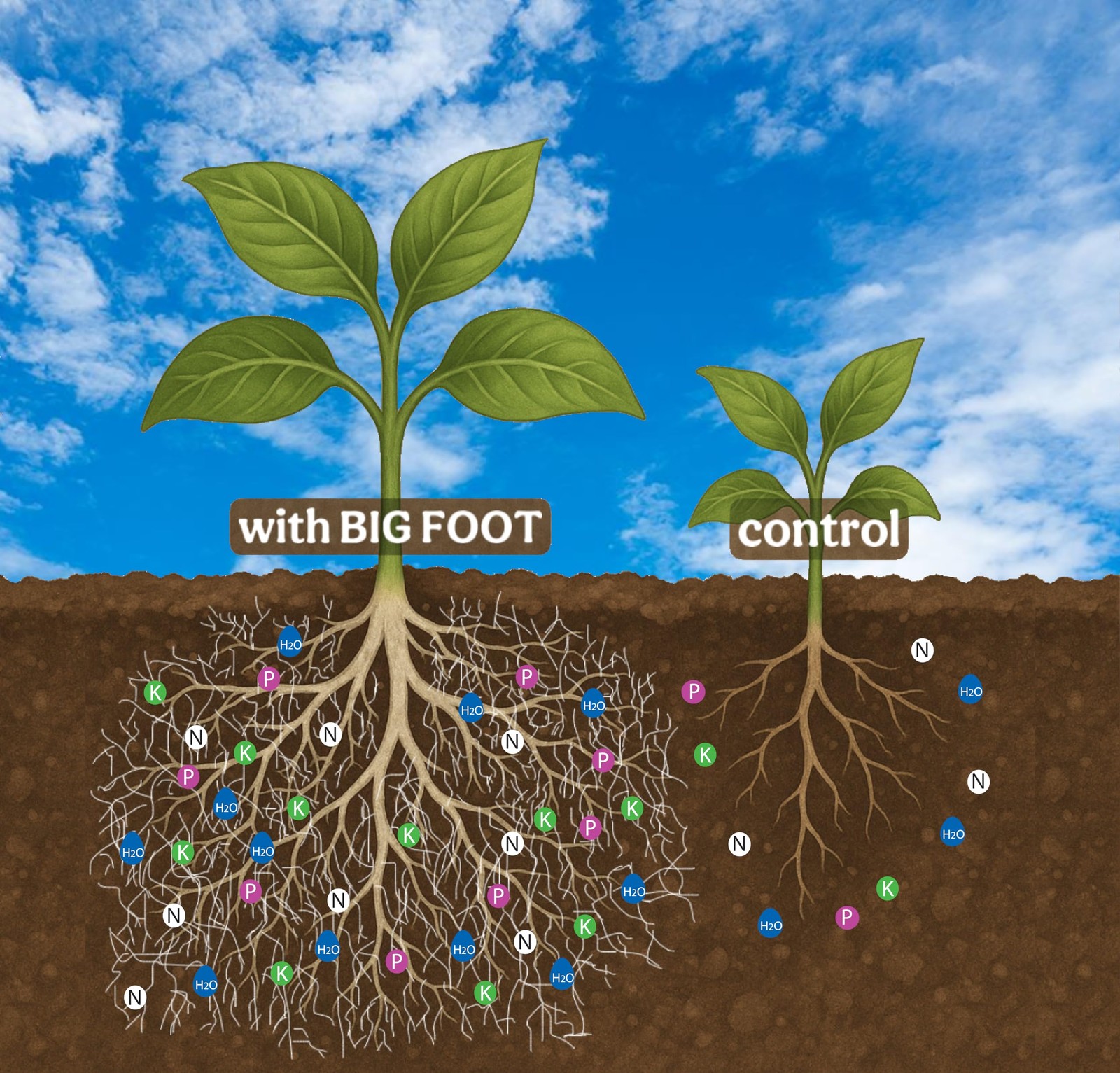 Mycorrhizae – Double Your Plant Size – Easy to Use – Made in USA – Treats 30 …