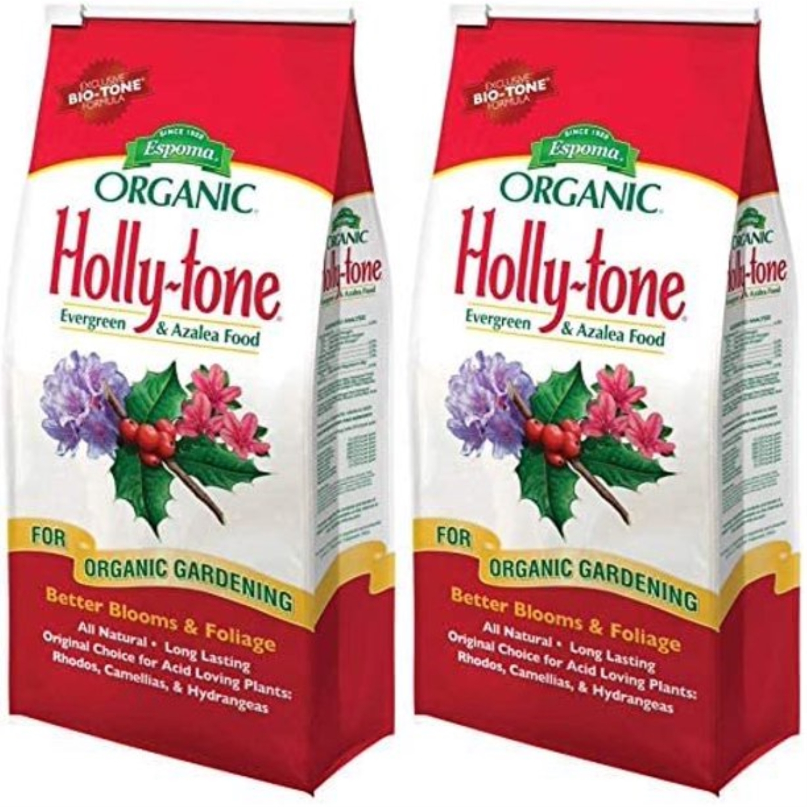 Espoma Holly-Tone Natural & Organic Plant Fertilizer, 4 Pounds (2 Pack)