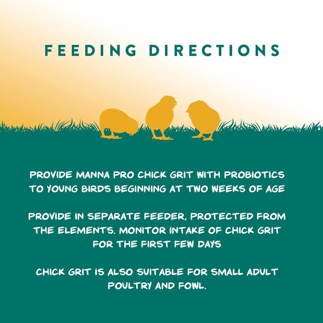 Manna Pro Chick Grit Digestive Supplement for Young Growing Poultry & Bantam