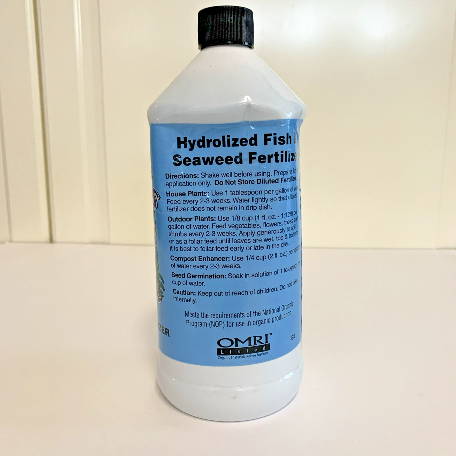 Neptune’s Harvest Organic Fish & Seaweed Fertilizer 2-3-1 (36 oz)