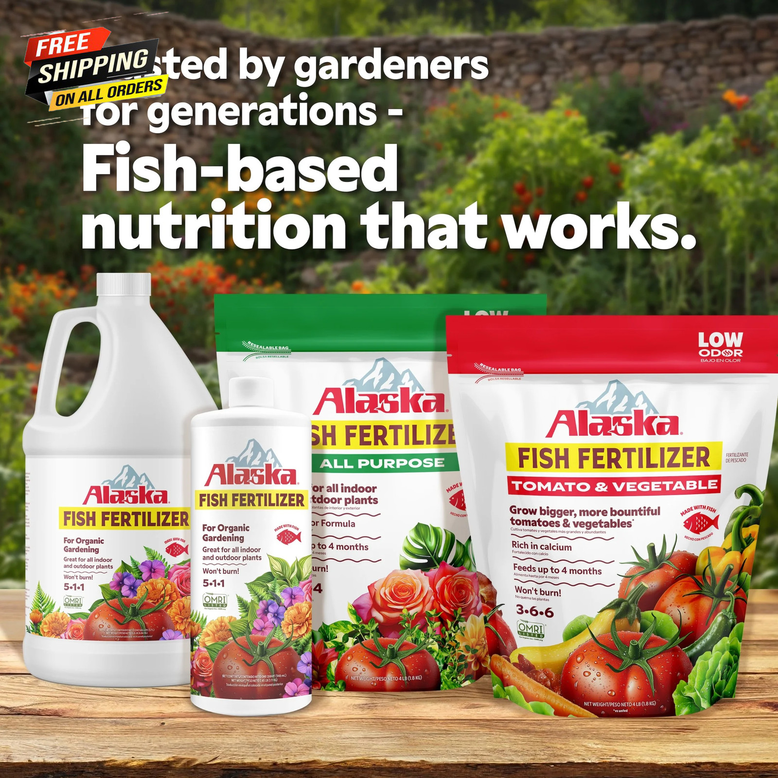 Fish Fertilizer 5-1-1 Plant Food, 1 Gal 👌 ✅