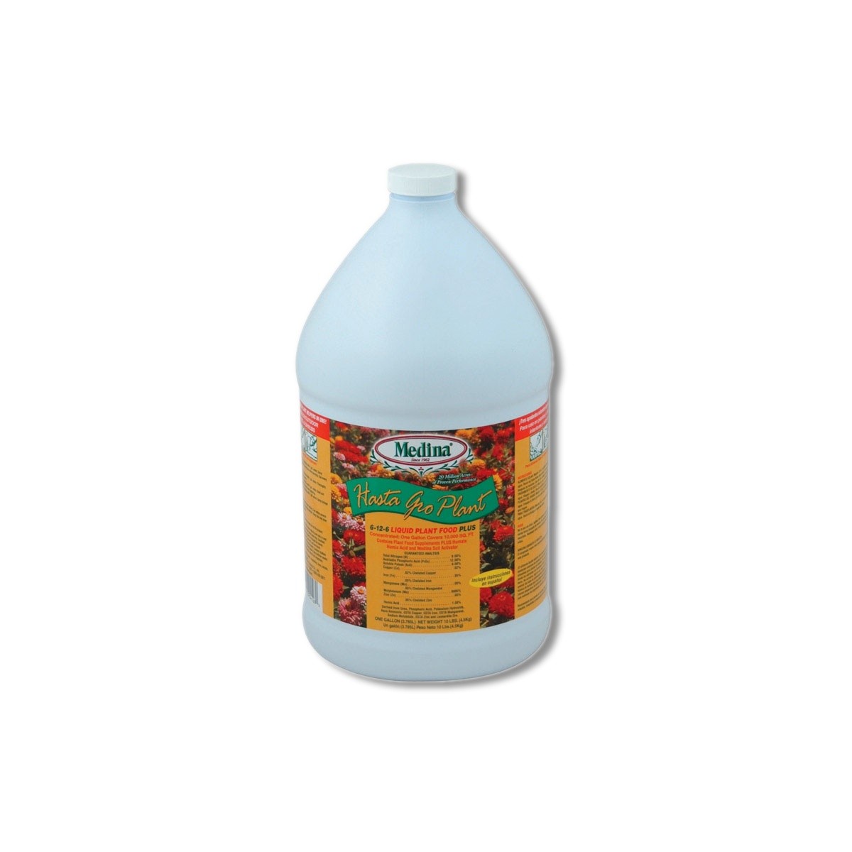 Medina HastaGro Liquid All Purpose Plant Food 1 gal HG 6-12-6 GAL