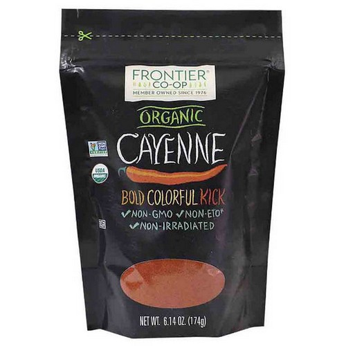 Organic Cayenne Ground 6.14 Oz By Frontier Coop