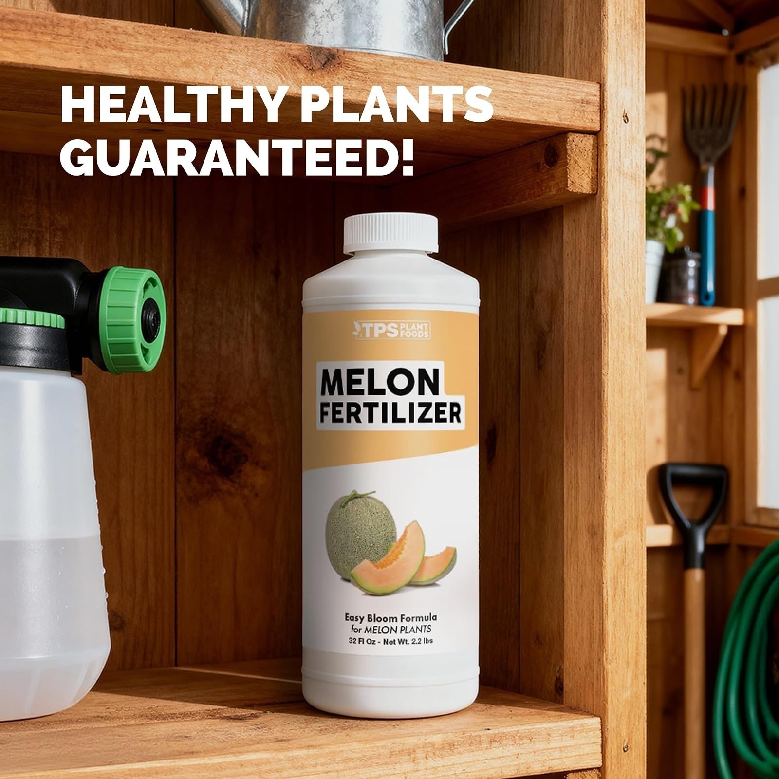 TPS NUTRIENTS Melon Fertilizer Liquid Plant Food 8 oz