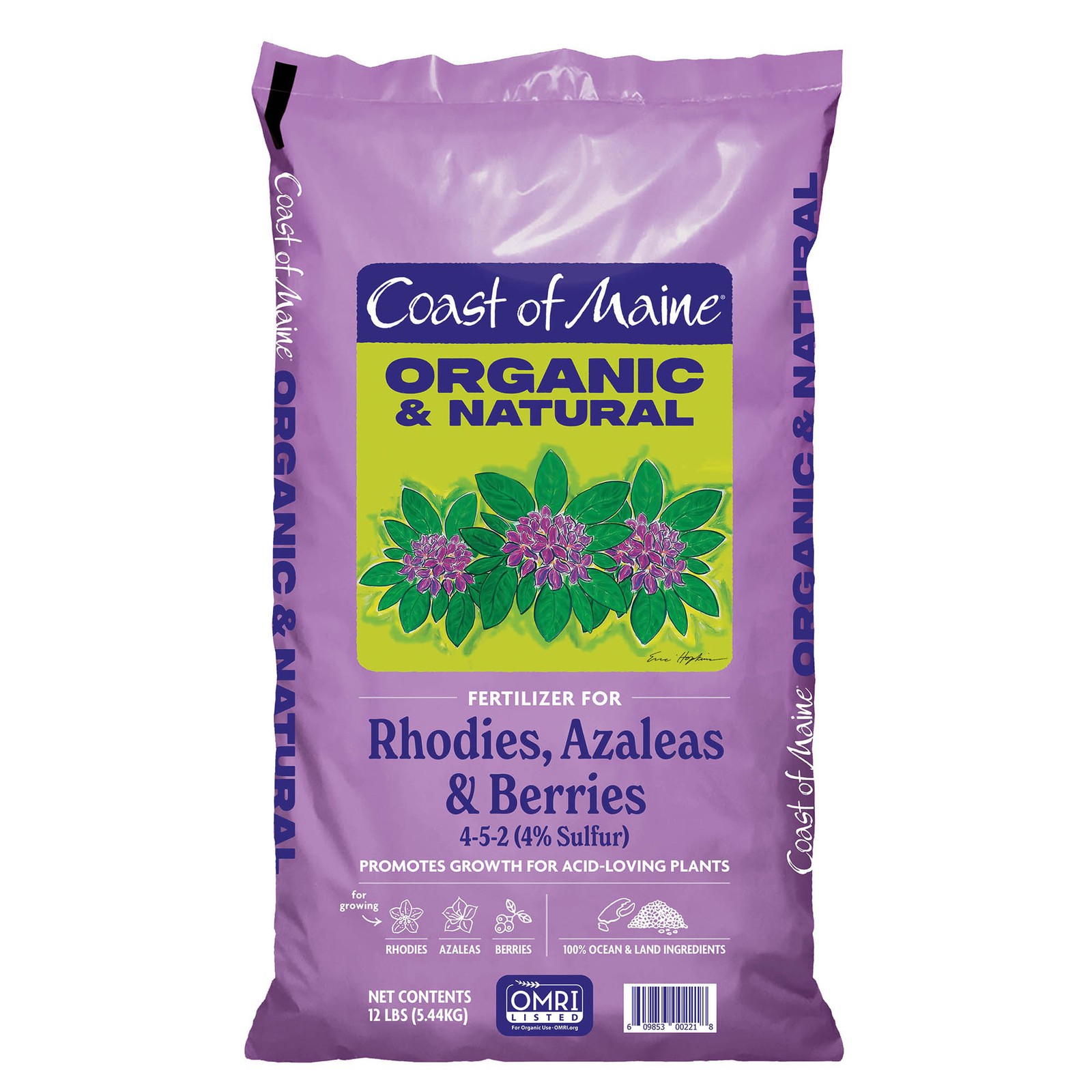 Coast of Maine Fertilizer for Rhodies, Azaleas & Berries, 12lb
