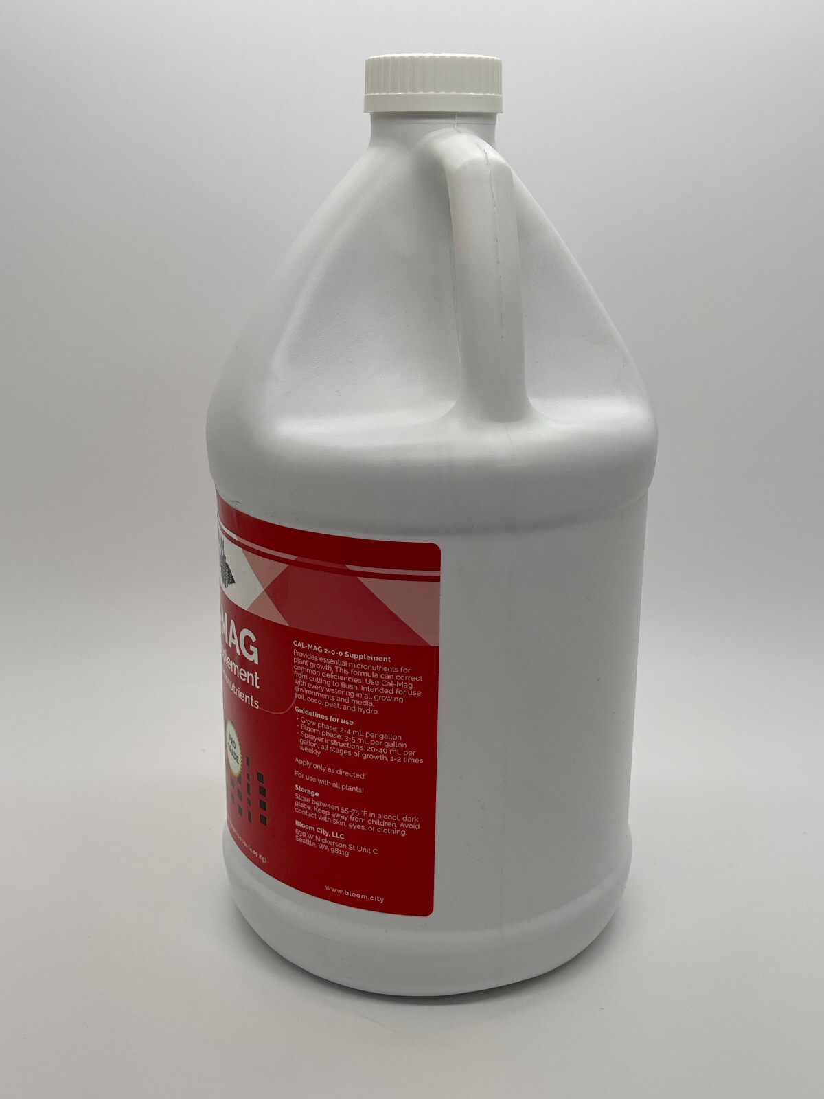 Bloom City Professional Grade Ultra Pure Cal-Mag Growing Fertilizer Gallon 128