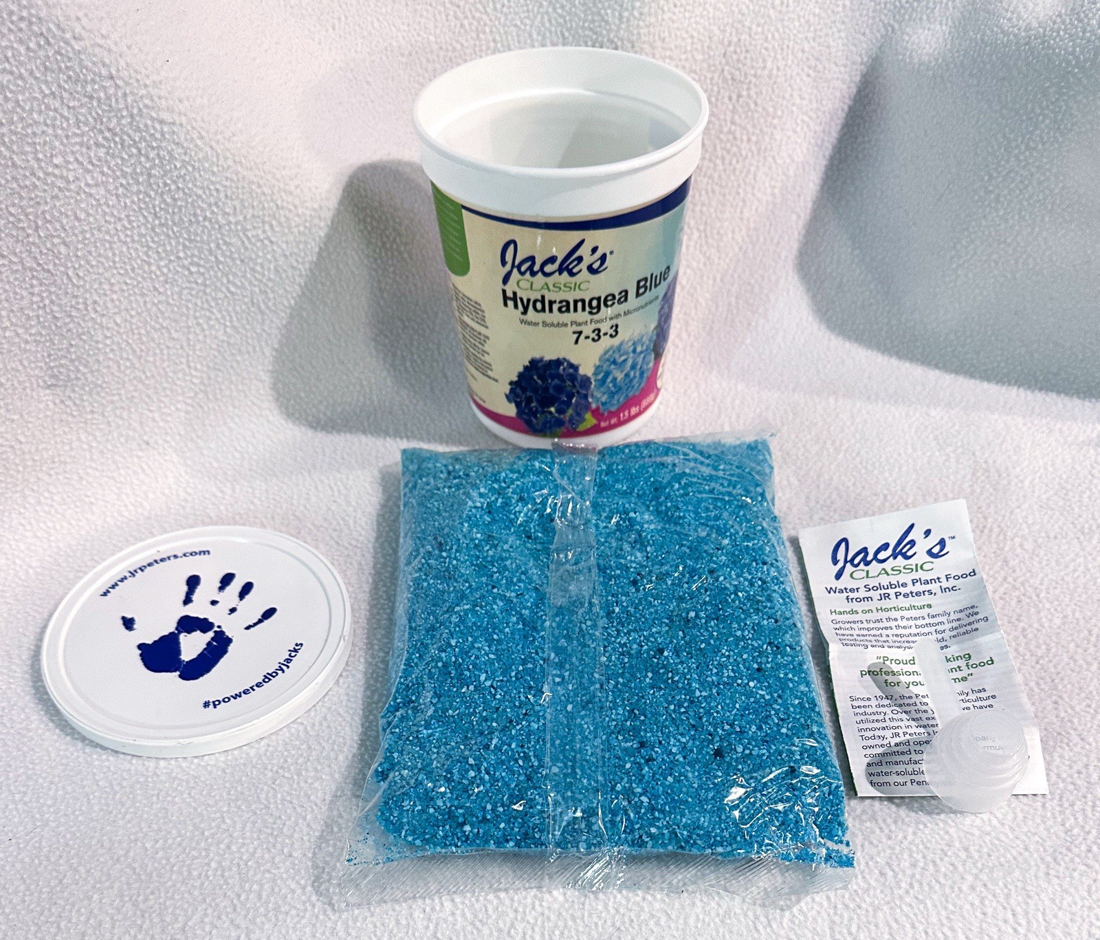 Jack’s Classic 7-3-3 Hydrangea Blue Water-Soluble Fertilizer 1.5 Lbs Plant Food