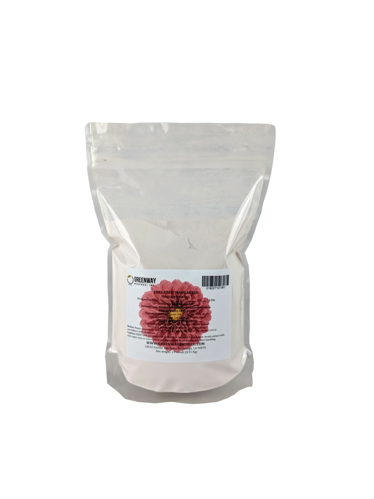 Chelated Manganese EDTA Fertilizer 13% Manganese Hydroponics & Soil 2 Pounds