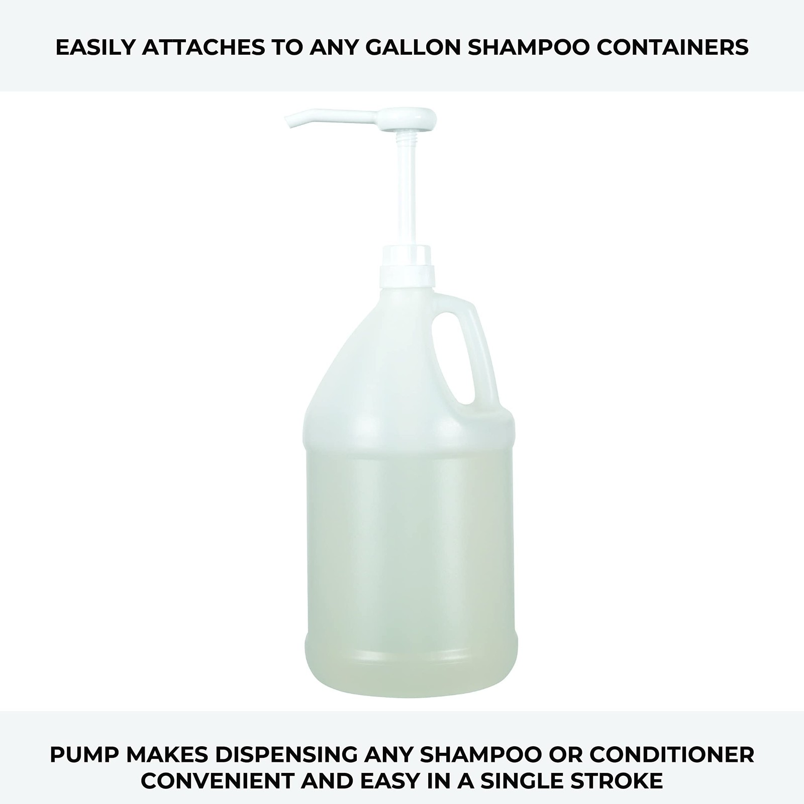 Ginger Lily Farms Premium Gallon Pump, Dispenses One Ounce Per Pump, Fits Mos…
