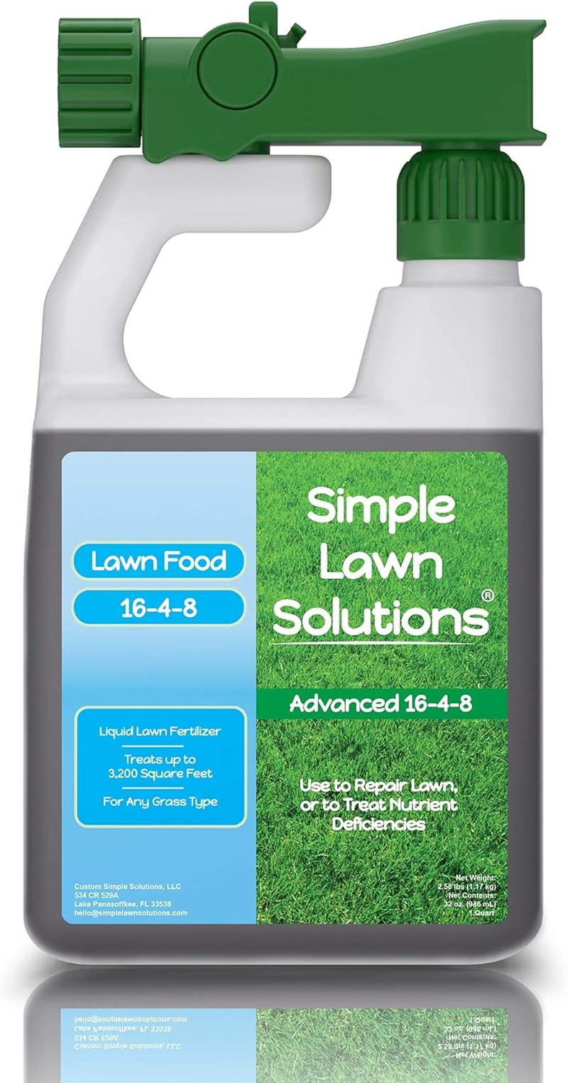 32oz Liquid Soil Loosener & Aerator Bundle – Lawn Fertilizer 16-4-8