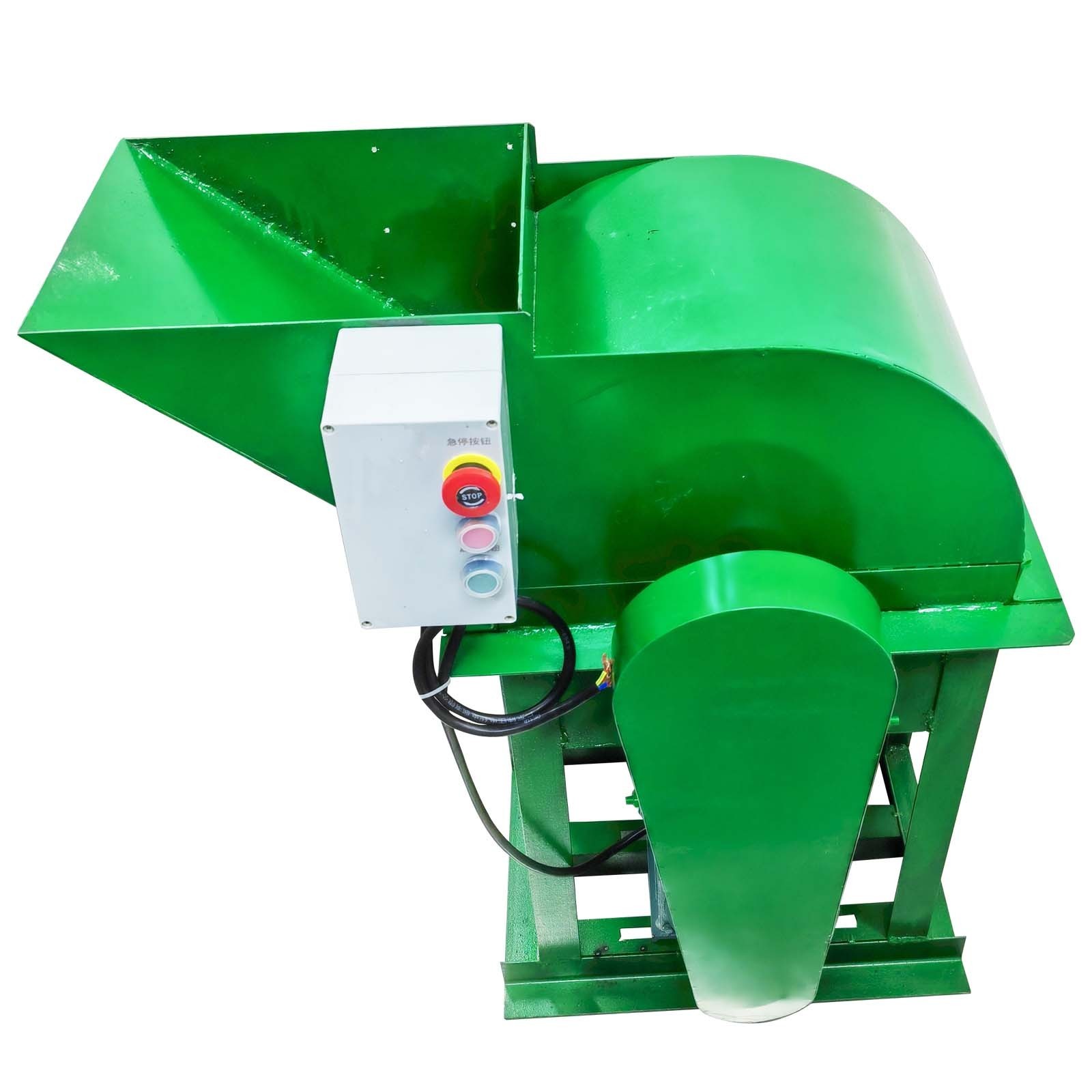 220V Electric Soil Pulverizer 20mm Screen Soil Organic Fertilizer Crusher2800RPM
