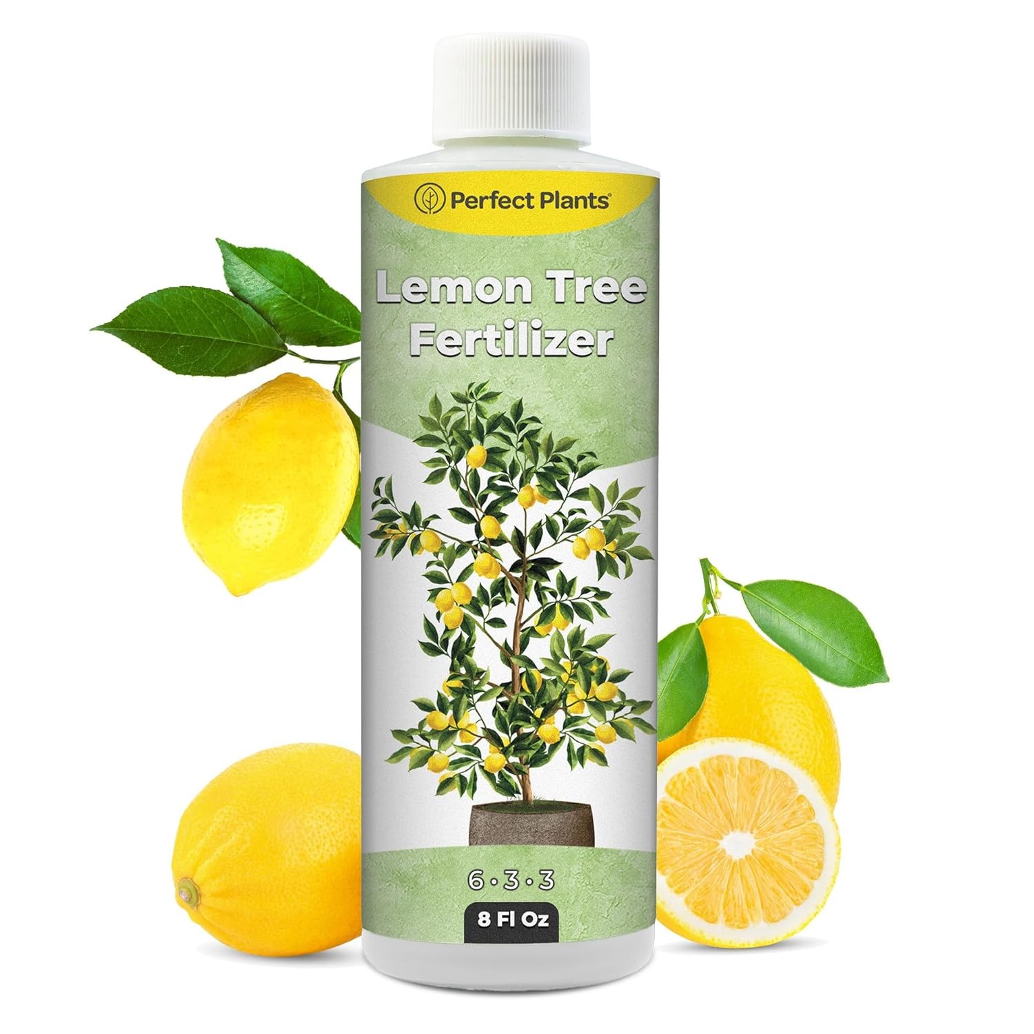 Liquid Lemon Tree Fertilizer by Citrus Plant Food Fast Growth & Happy Live Lemon