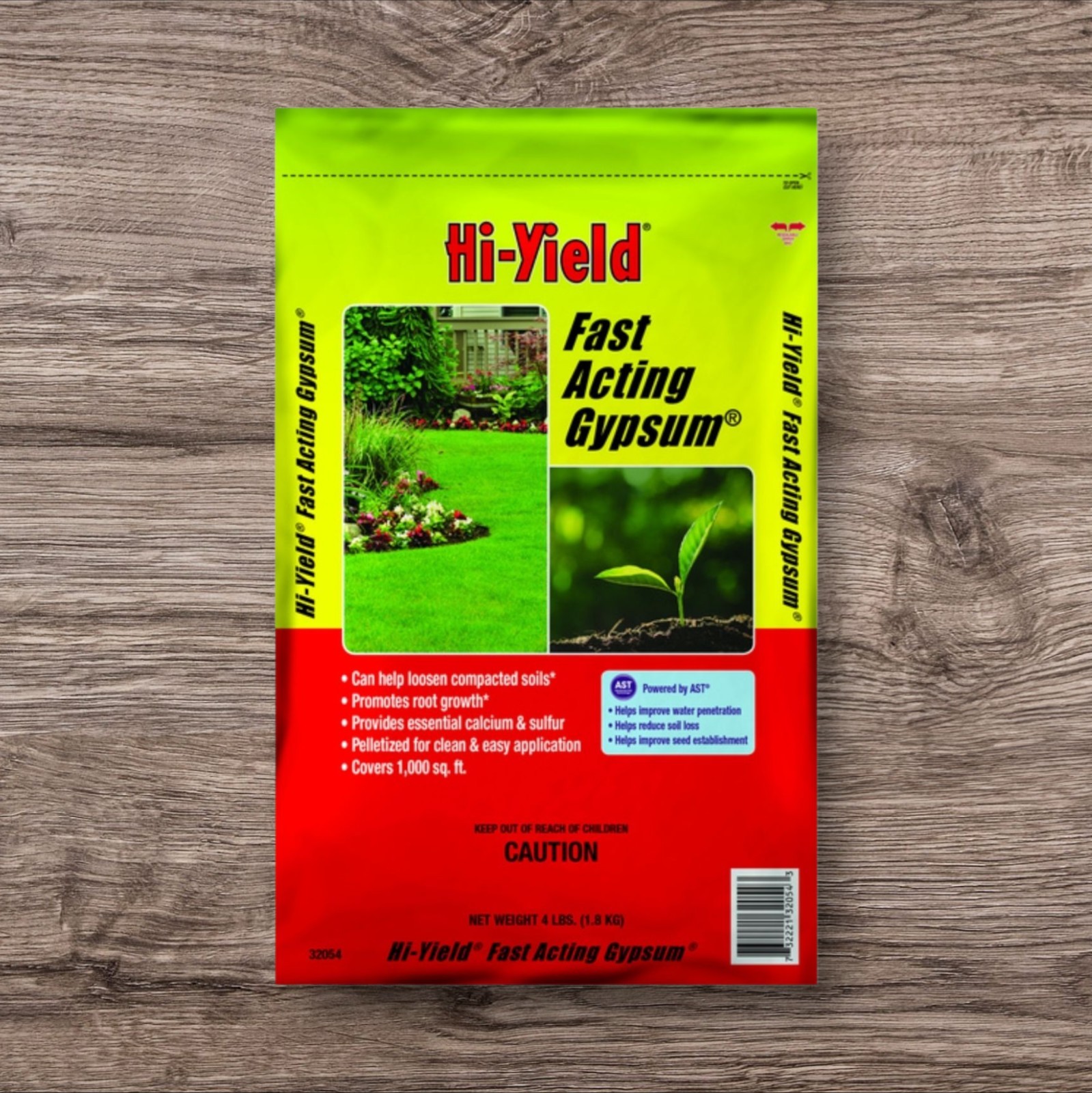 Fertilome Hi-Yield Fast Acting Gypsum Root Growth Soil Fertilizer 4lbs