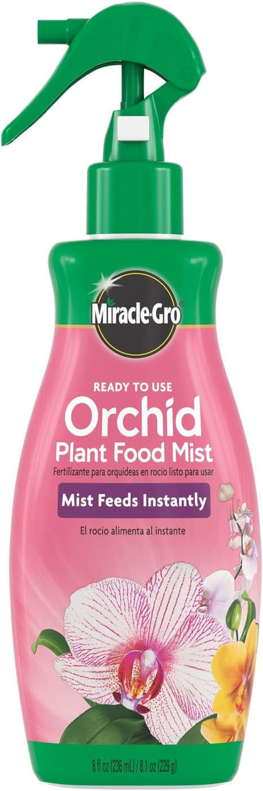Miracle-Gro Ready to Use Orchid Plant Food Mist, Feeds All Types of Indoor Orchi