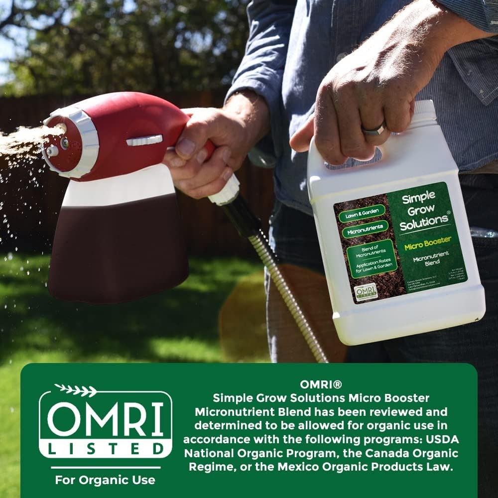 Micronutrient Booster- Complete Plant & Turf Nutrients- Simple Grow Solutions-