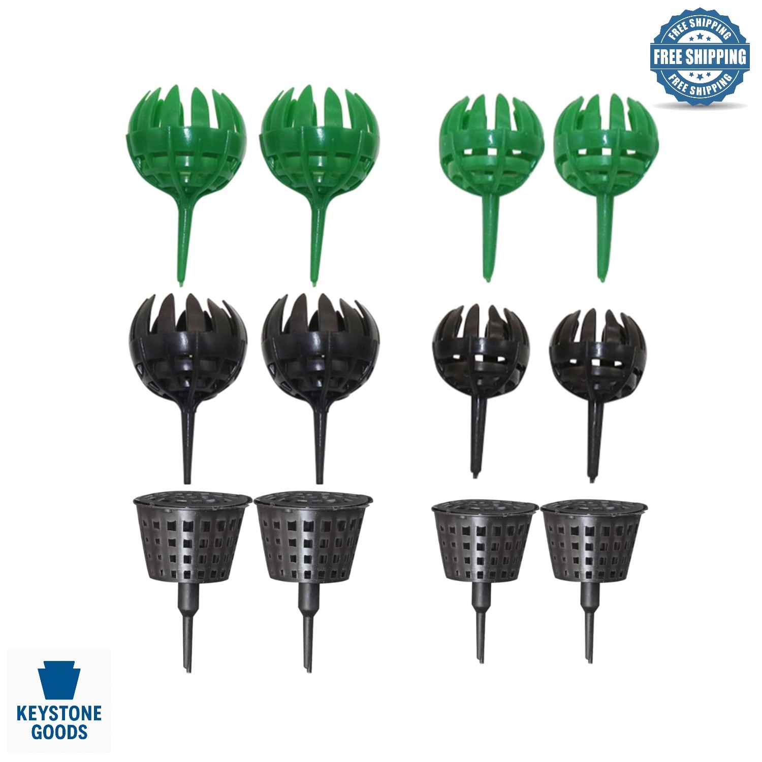 12 Pack Plant Fertilizer Pellets Dispenser – Reusable, Durable, Easy To Use