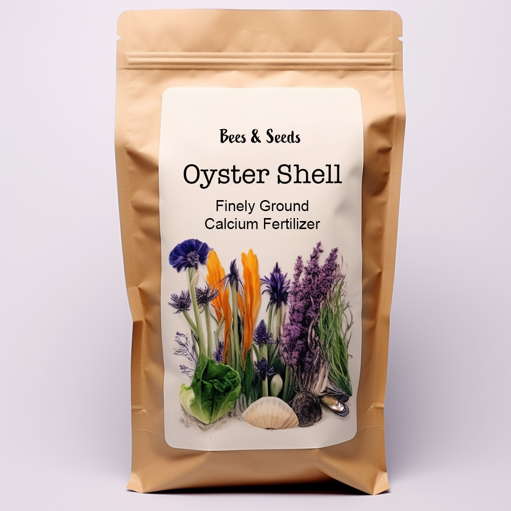 Calcium Carbonate Fertilizer Oyster Shell Powder 1lb Natural Soil Amendment