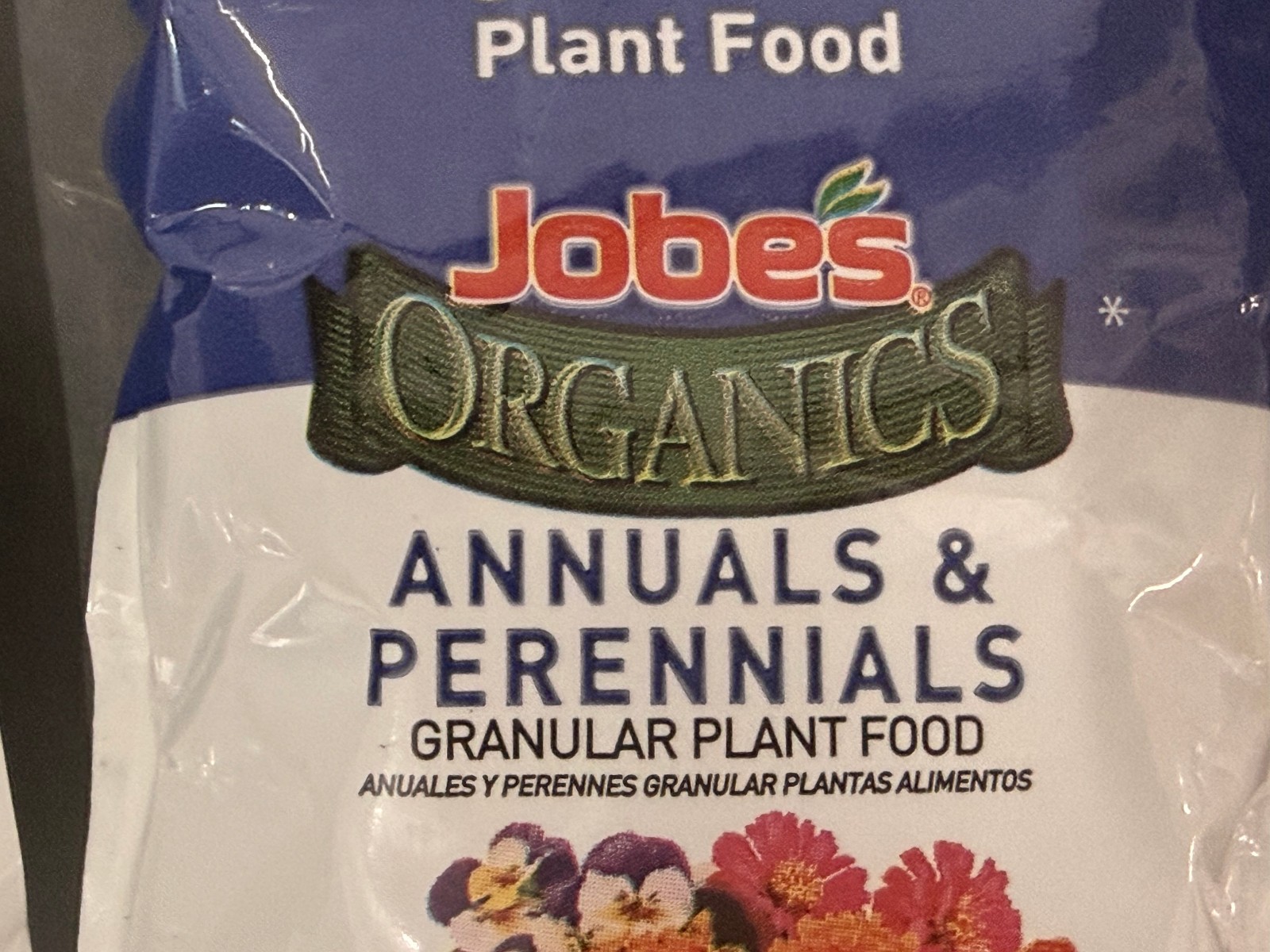 (5) Jobe’s 2 oz Single Container 3-5-4 Annuals & Perennials Granular Flower Food