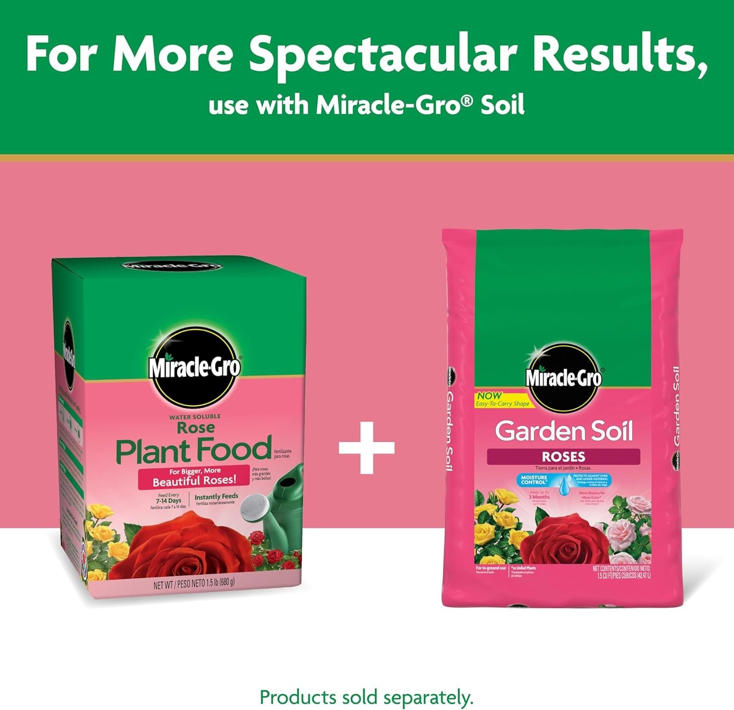 Instant Action 1.5 lb Water Soluble Rose Food – Safe for Indoor & Outdoor Use