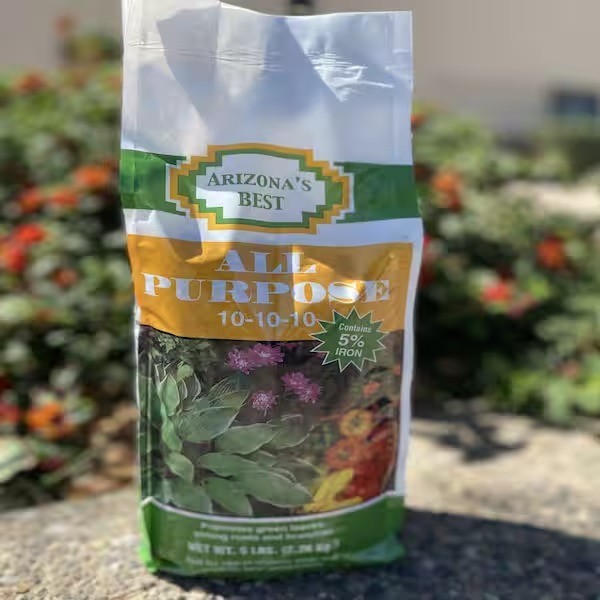 Arizona’s Best 5 lb.. All Purpose Fertilizer use on shrubs,trees,container plant