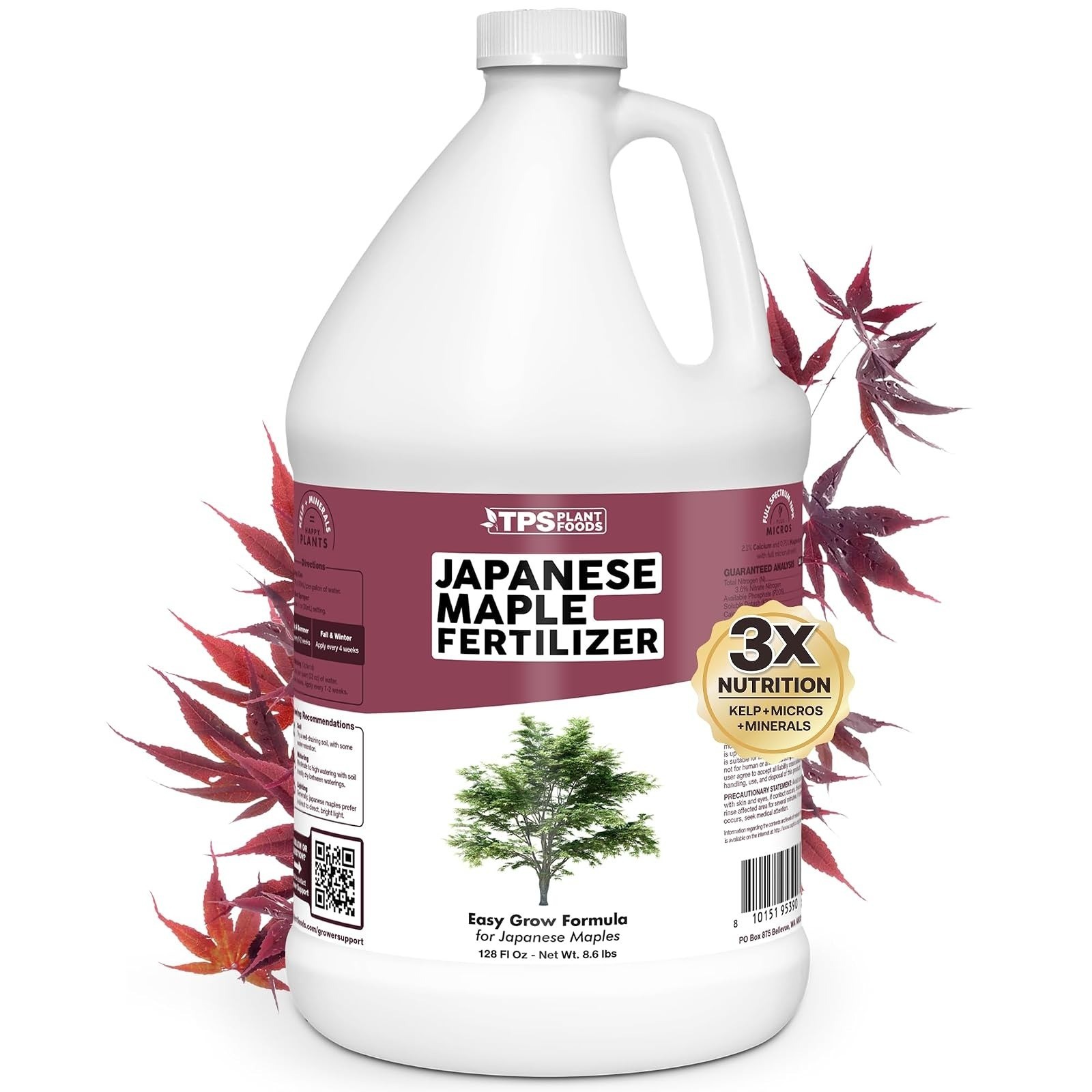 Japanese Maple Tree Fertilizer Liquid Plant Food 8 oz for Vibrant Color
