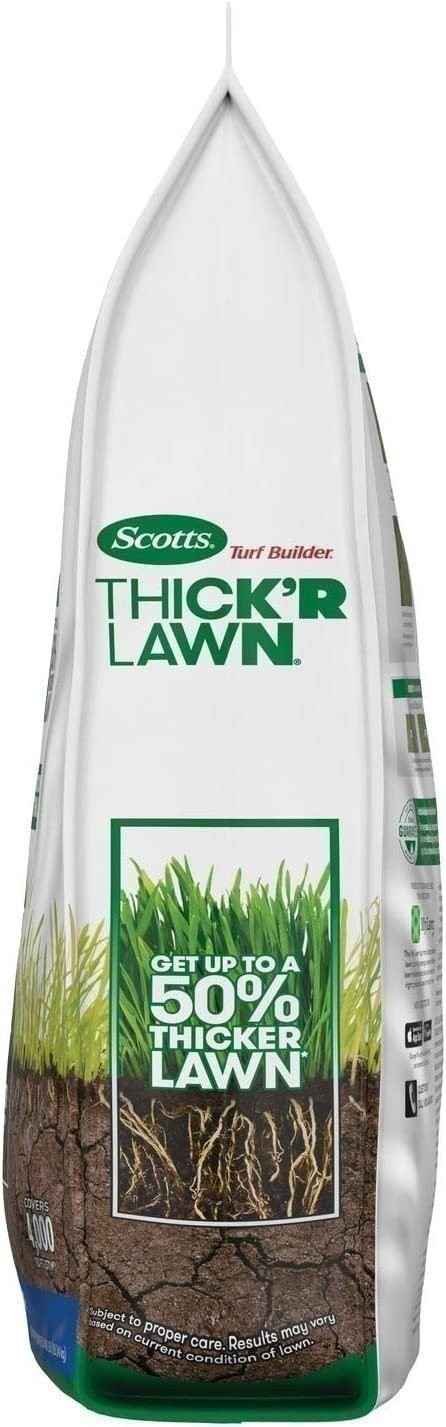 Scotts Turf Builder Thick’R Lawn Sun and Shade, 3-in-1 Solution for Thin Lawns