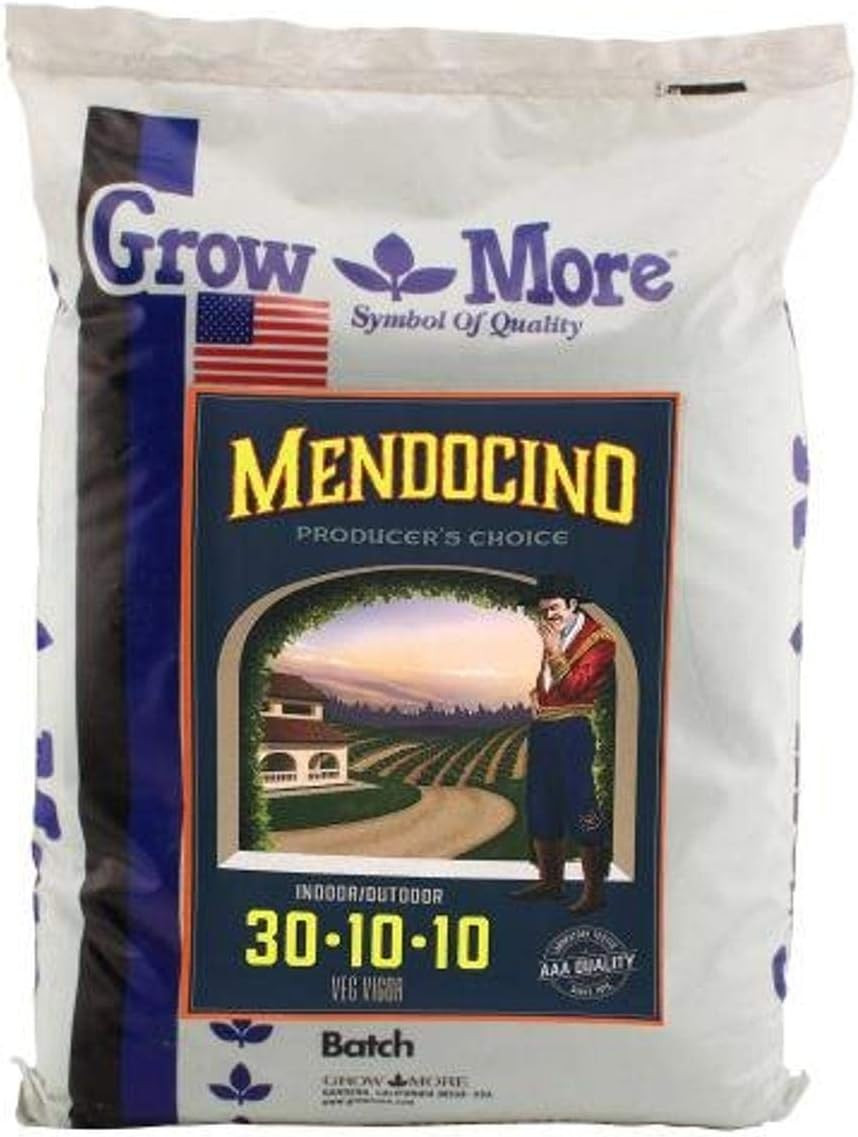 Grow More 721573 Mendocino Veg Vigor Fertilizer, 25 Lb