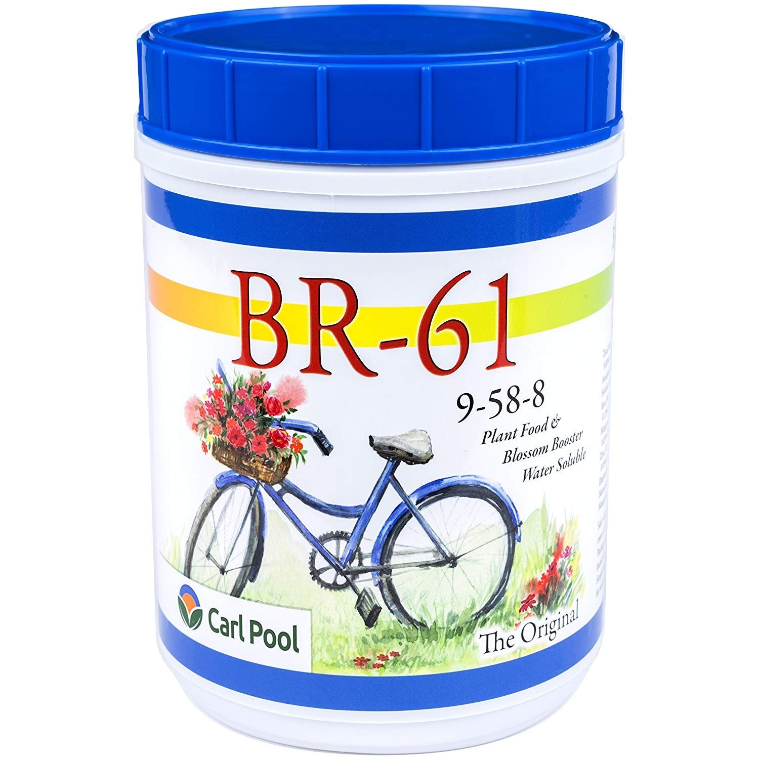 Carl Pool BR-61 Plant Food 9-58-8 3 Lbs