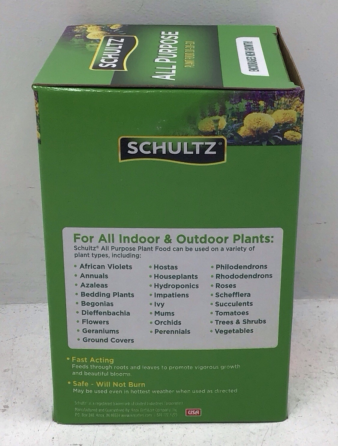 Schultz All Purpose Plant Food 20-20-20 Fast Acting Lot Of 2