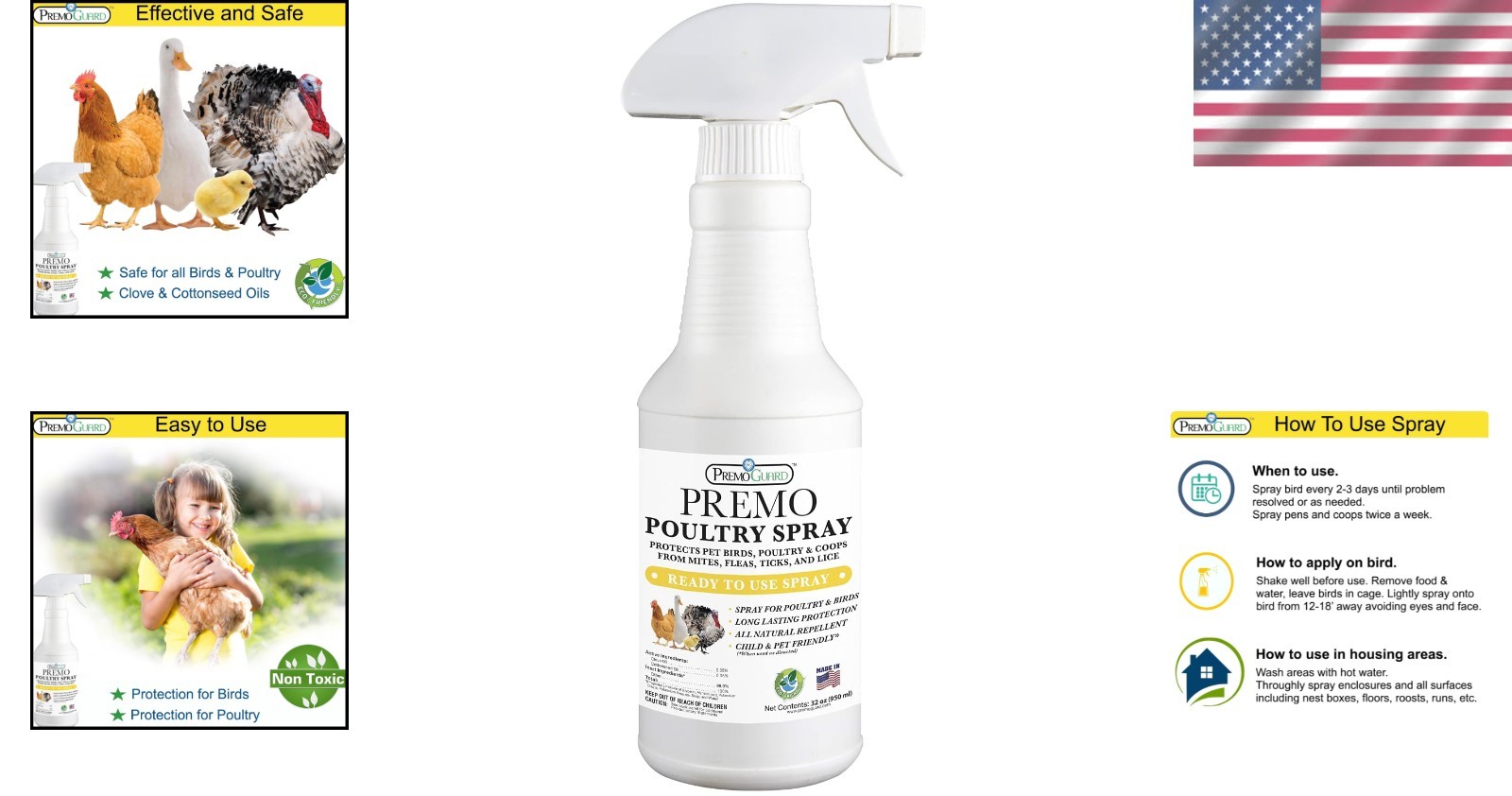 Organic Poultry Pest Control Spray – Safe & Effective
