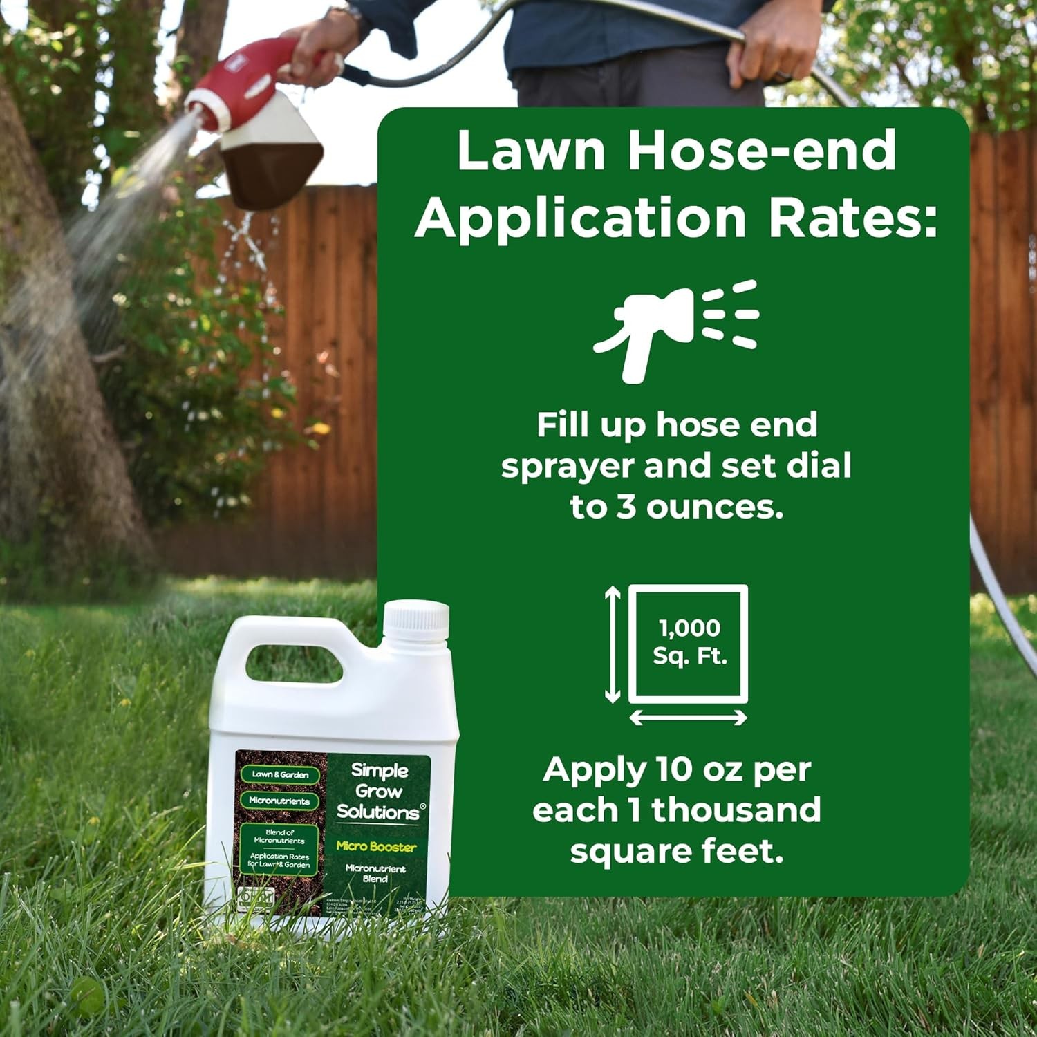 Micronutrient Booster- Complete Plant & Turf Nutrients- Simple Grow Solutions-