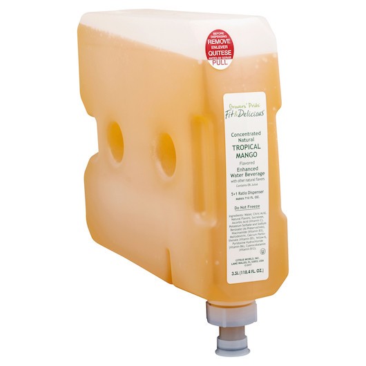 Growers Pride Concentrate Mango Flavored Water, 3.5 Liter, 3 Per Case
