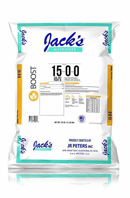 Jack’s 15-0-0 Calcium Boost 25 lb. Fertilizer – Part B