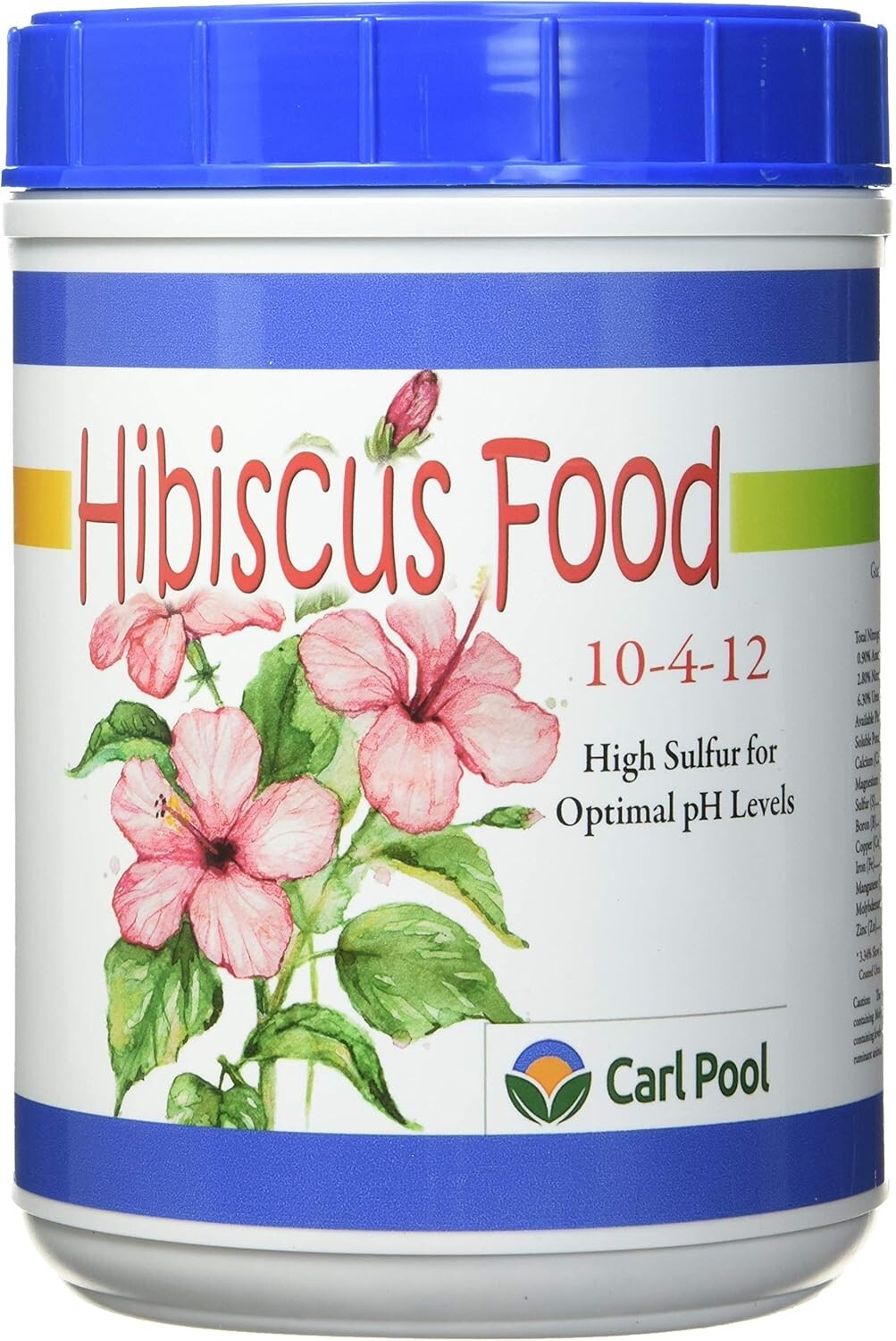 All-Natural Hibiscus Plant Food Granules 10-4-12 – 4 Lbs for Optimal Growth